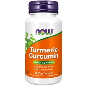 Now Foods Curcumin (Kurkumin) 665 mg 60 kapslí