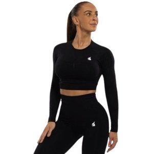 Booty BASIC ACTIVE BE BLACK crop-top - L