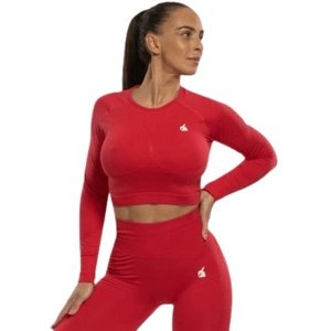 Booty BASIC ACTIVE CANDY RED crop-top - XS/S