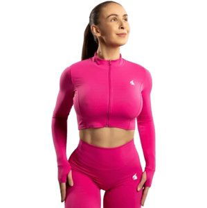 Booty Simple - Crop Top Zipper PINK - M