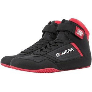 Gorilla Wear Sportovní tenisky CLASSIC High Tops Černá/Červená - 44