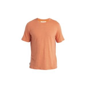 Pánské merino triko krátký rukáv ICEBREAKER Mens Merino Linen SS Tee, Ember velikost: S