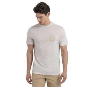 ICEBREAKER Mens Merino 150 Tech Lite III SS Tee Connection, Ecru Heather velikost: M