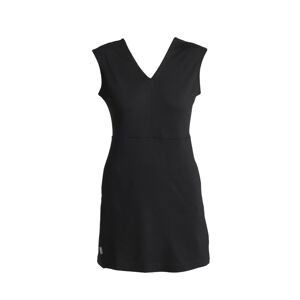 ICEBREAKER Wmns Merino 200 Granary Sleeveless V Neck Dress, Black velikost: L