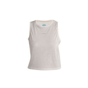 ICEBREAKER Wmns Merino 125 Cool-Lite™ Speed Tank, Chalk velikost: M