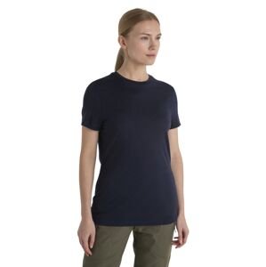 Dámské merino triko krátký rukáv ICEBREAKER Wmns Merino 150 Tech Lite III SS Tee, Midnight Navy velikost: M