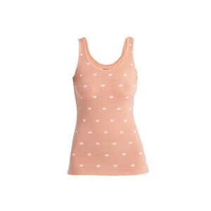 ICEBREAKER Wmns Merino Siren Tank Shine AOP, Glow/Aop velikost: M