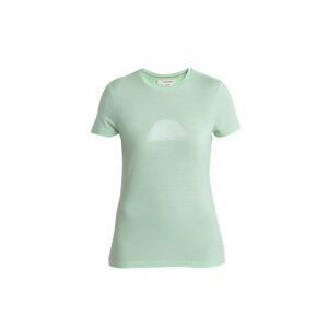 ICEBREAKER Wmns Merino 150 Tech Lite III SS Tee Shine, Glass velikost: L