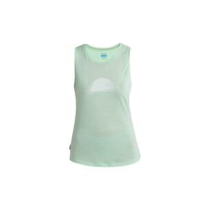 ICEBREAKER Wmns Merino 125 Cool-Lite™ Sphere III Tank Summer Shine, Glass velikost: L