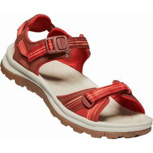 Keen TERRADORA II OPEN TOE SANDAL W dark red/coral Velikost: 40,5 dámské sandály