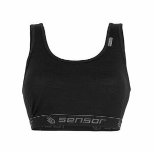 SENSOR MERINO ACTIVE dámská podprsenka černá Velikost: XL