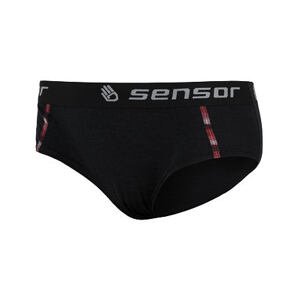 SENSOR MERINO AIR dámské kalhotky černá Velikost: M