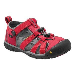 Keen Seacamp II CNX Jr racing red/gargoyle Velikost: 37 dětské sandály