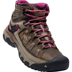 Keen TARGHEE III MID WP W weiss/boysenberry Velikost: 37,5 dámské boty