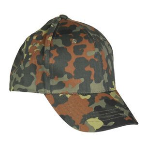 MIL-TEC® Čepice dětská baseball s kšiltem FLECKTARN Barva: FLECKTARN - německé maskovaní