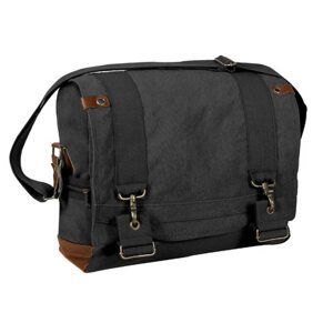 ROTHCO Taška VINTAGE přes rameno B-15 PILOT MESSENGER ČERNÁ Barva: Černá