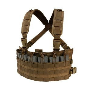 CONDOR OUTDOOR Vesta taktická RAPID ASSAULT CHEST RIG COYOTE BROWN Barva: COYOTE BROWN