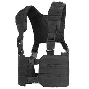 CONDOR OUTDOOR Vesta taktická RONIN CHEST RIG ČERNÁ Barva: Černá