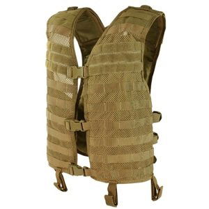 CONDOR OUTDOOR Vesta taktická MOLLE - MESH HYDRATION - COYOTE BROWN Barva: COYOTE BROWN