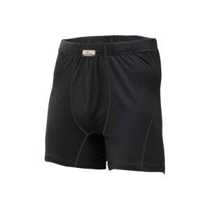 Lasting NICO 9090 černá vlněné Merino boxerky Velikost: XXL