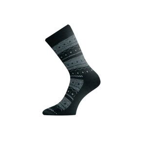 Lasting TWP 686 zelená zimní ponožka Velikost: (38-41) M ponožky