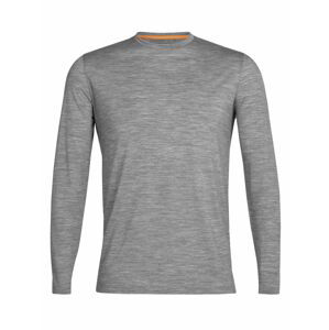 pánské merino triko dlouhý rukáv ICEBREAKER Mens Sphere II LS Tee, Metro Heather (vzorek) velikost: M