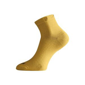 Lasting WAS 640 hořčicové ponožky z merino vlny Velikost: (38-41) M ponožky