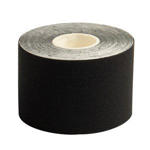 Páska YATE Kinesiology tape 5 cm x 5 m, černá