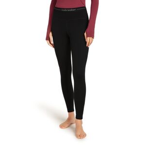 Dámské merino spodky ICEBREAKER Wmns 300 MerinoFine Polar Leggings, Black velikost: L