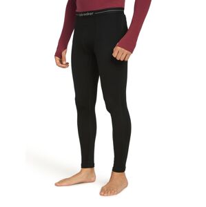 Pánské merino spodky ICEBREAKER Mens 300 MerinoFine Polar Leggings, Black velikost: S