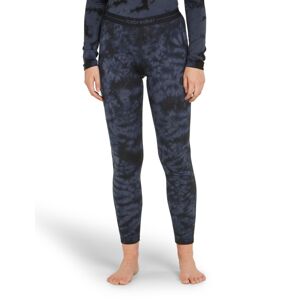 Dámské merino spodky ICEBREAKER Wmns 200 Oasis Leggings Cloud Dye, Graphite/Black/Cd velikost: L