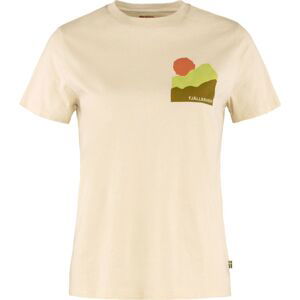 FJÄLLRÄVEN Nature T-shirt W, Chalk White (vzorek) velikost: S