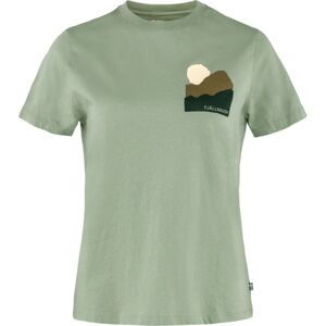 FJÄLLRÄVEN Nature T-shirt W, Sage Green (vzorek) velikost: S