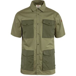 FJÄLLRÄVEN Räven Shirt SS M, Green-Laurel Green (vzorek) velikost: L