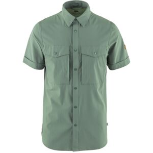 FJÄLLRÄVEN Abisko Trekking Shirt SS M, Patina Green (vzorek) velikost: L