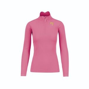 Dámská mikina KARPOS W Pizzocco Half Zip, Fandango Pink velikost: L