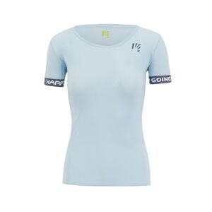 KARPOS Easyfrizz W T-Shirt, Aquamarine/Vintage Indigo velikost: M