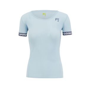 KARPOS Easyfrizz W T-Shirt, Aquamarine/Vintage Indigo velikost: XS