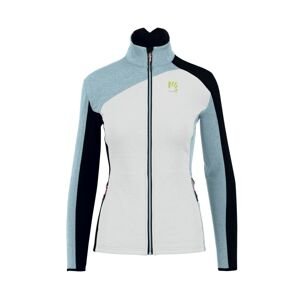 Dámská mikina KARPOS W Federa Full-Zip Fleece, Bright W./Sterling B/Vulcan velikost: M