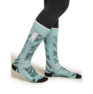 ICEBREAKER Wmns Ski+ Medium OTC POW, Cloud Ray/Snow/Black (vzorek) velikost: M