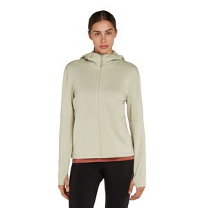 ICEBREAKER Wmns 360 Realfleece Elem LS Z Hood, Ashen (vzorek) velikost: S