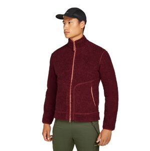 ICEBREAKER Mens 800 RealFleece High Pile LS Z, Port Dk HTHR/Cedar Wood (vzorek) velikost: M