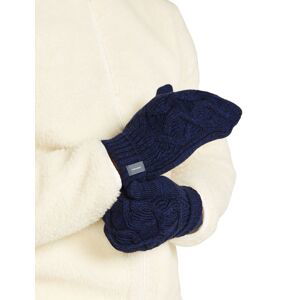 ICEBREAKER Unisex Cable Knit Mittens, Midnight Navy/Royal Navy (vzorek) velikost: M