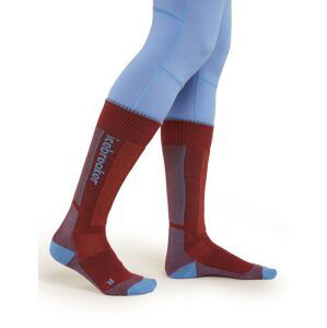 ICEBREAKER Wmns Ski+ Medium OTC, Port/Baja/Cedar Wood (vzorek) velikost: M