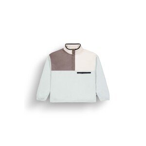 PICTURE W Arcca 1/4 Zip, Pigeon Deep Taupe Vanilla velikost: M