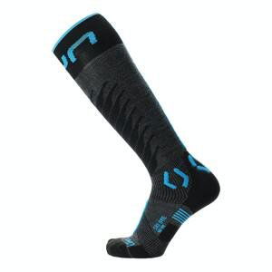 Uyn Lyžařské podkolenky  MAN SKI ONE MERINO SOCKS Šedá 39-41