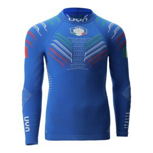 Uyn Pánské spodní triko  NATYON 3.0 ITALY UW SHIRT LG_SL.TURTLE NECK Modrá XXL