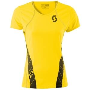 SCOTT Dámské běžecké triko Shirt W's RC RUN s/sl rc yellow