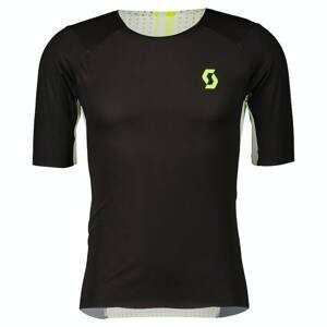 Pánské běžecké tričko s krátkým rukávem Scott RC Run Ultra Černá M