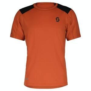 Pánské tričko s krátkým rukávem Scott Defined Tech SS Oranžová S
